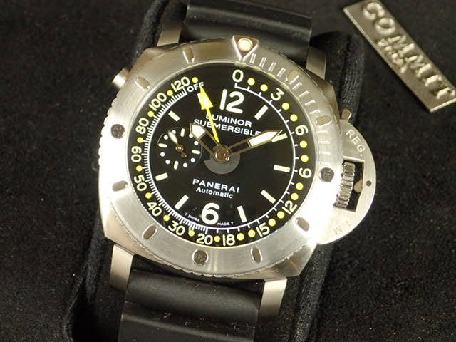 パネライ ルミノール Ref.PAM00193 ブラック文字盤 中古 luminor