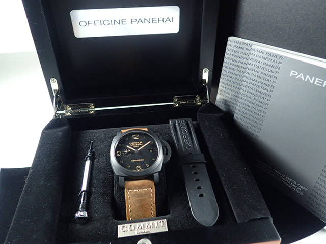 パネライ ルミノール Ref.PAM00441 ブラック文字盤 中古 luminor-30