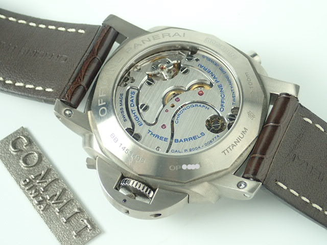 パネライ ルミノール1950 8デイズ クロノ モノプルサンテ GMT TITANIUM PAM00311