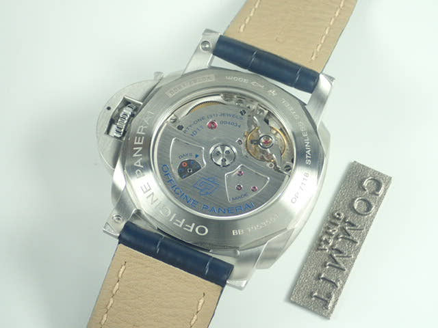 パネライ ルミノール Ref.PAM01033 ブルー文字盤 中古 luminor-41