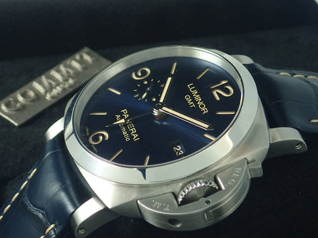 パネライ ルミノール Ref.PAM01033 ブルー文字盤 中古 luminor-41