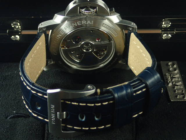 パネライ ルミノール Ref.PAM01033 ブルー文字盤 中古 luminor-41