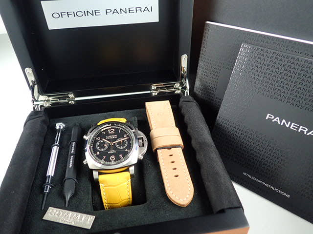 パネライ ルミノール Ref.PAM00652 ブラック文字盤 中古 luminor-43