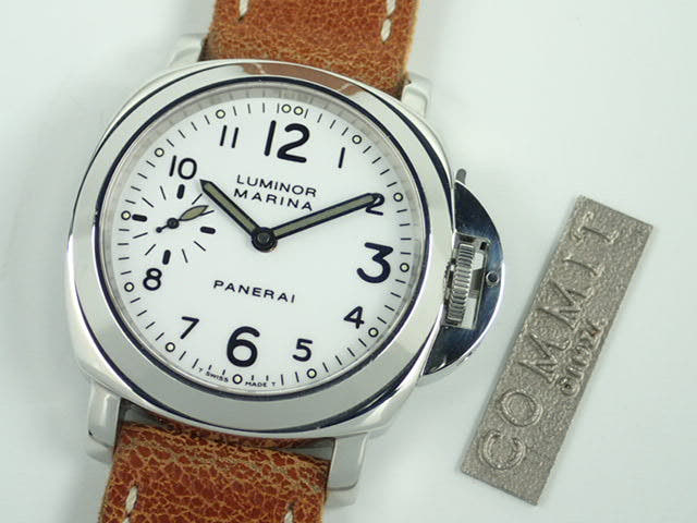 パネライ ルミノール Ref.PAM00003 ホワイト文字盤 中古 luminor-47