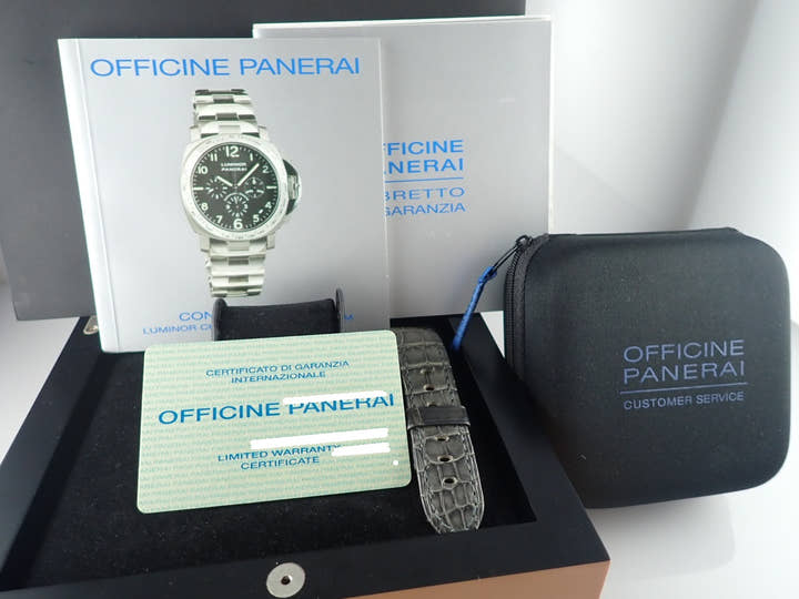 パネライ ルミノール Ref.PAM00121 グレー文字盤 中古 luminor-50