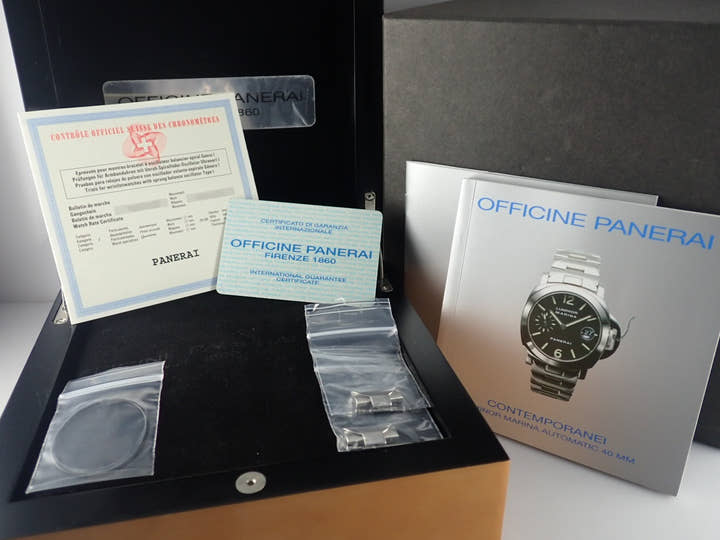 パネライ ルミノール Ref.PAM00050 ブラック文字盤 中古 luminor-54