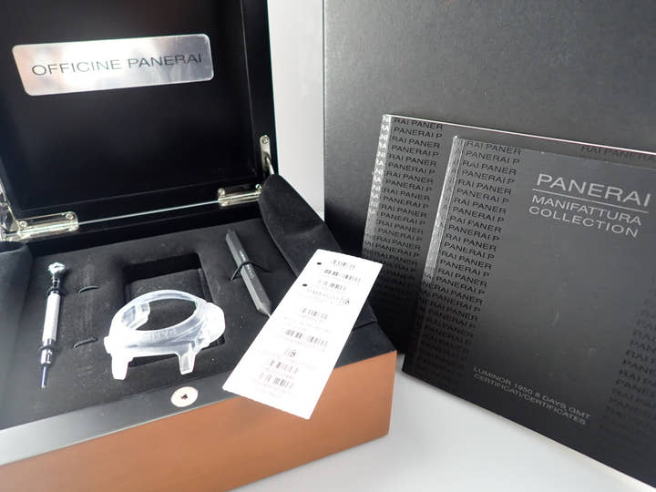 パネライ ルミノール Ref.PAM00233 ブラック文字盤 中古 luminor-56