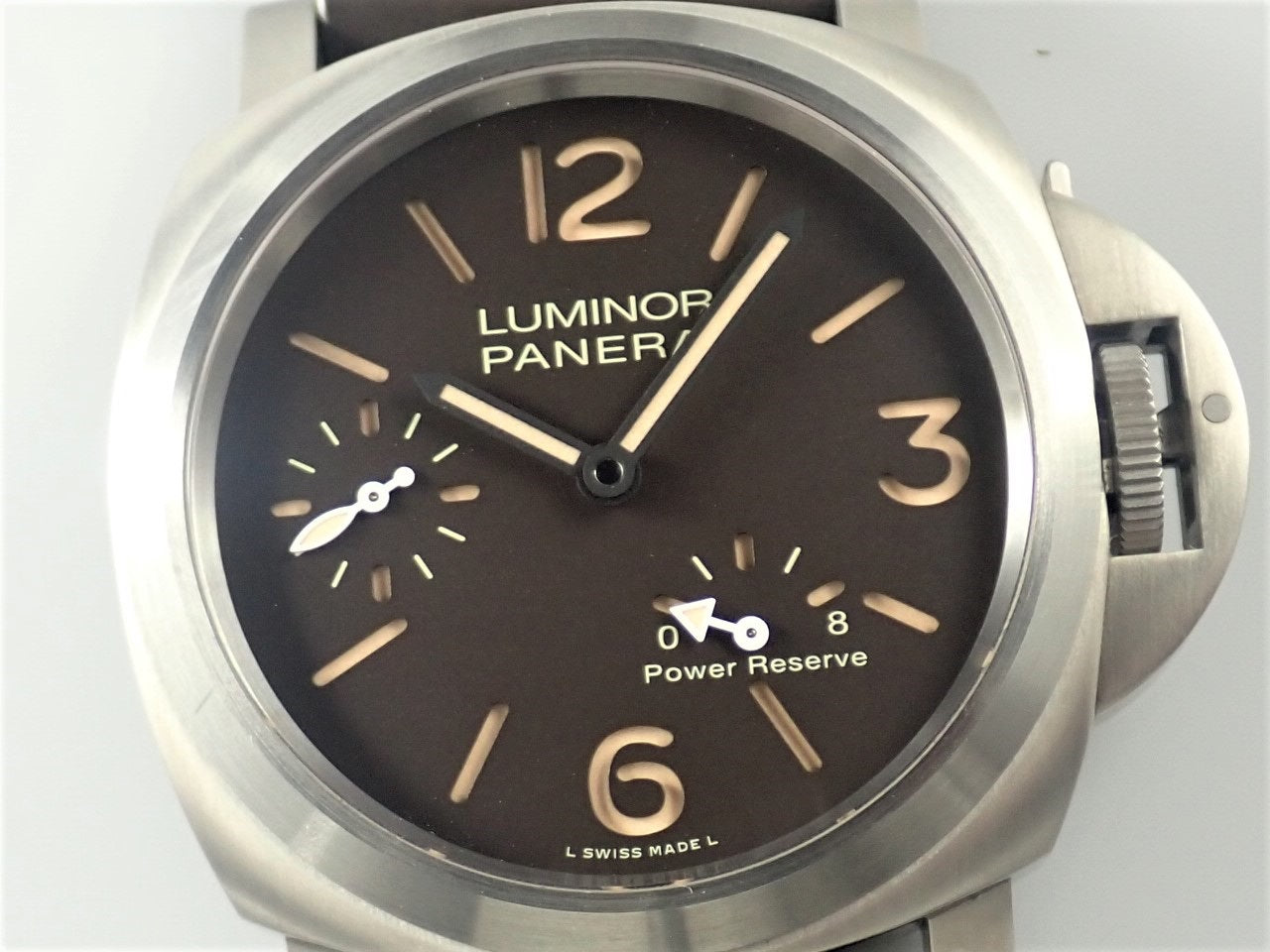 Panerai Luminor 8 Days Titanium 44mm &lt;Warranty, Box, etc.&gt;