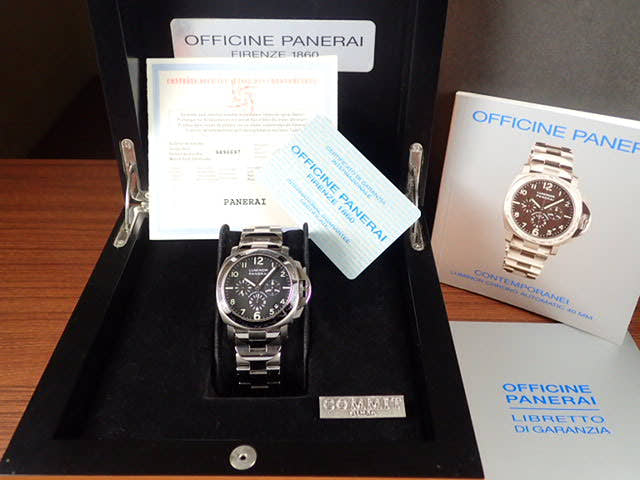 パネライ ルミノール Ref.PAM00072 ブラック文字盤 中古 luminor-6