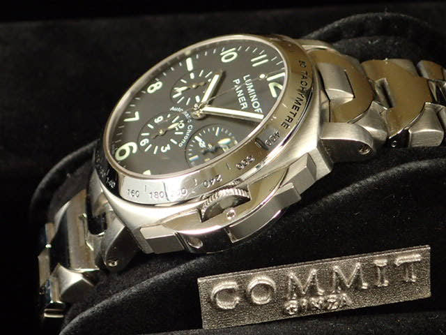 パネライ ルミノール Ref.PAM00072 ブラック文字盤 中古 luminor-6
