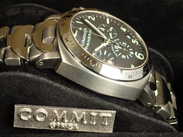 パネライ ルミノール Ref.PAM00072 ブラック文字盤 中古 luminor-6