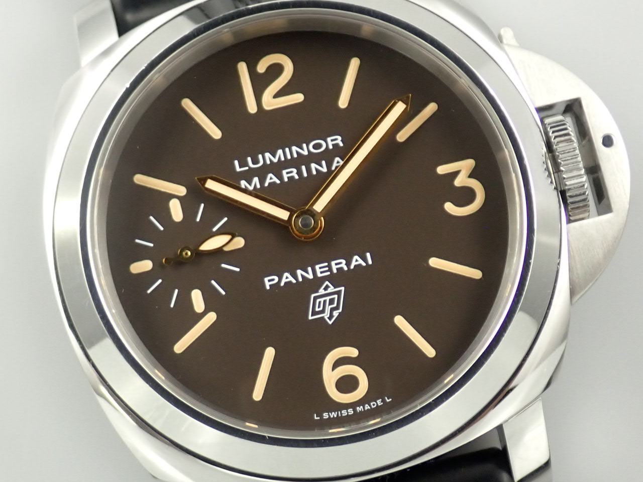 Panerai Luminor Marina Logo Acciaio &lt;Warranty Box and Others&gt;