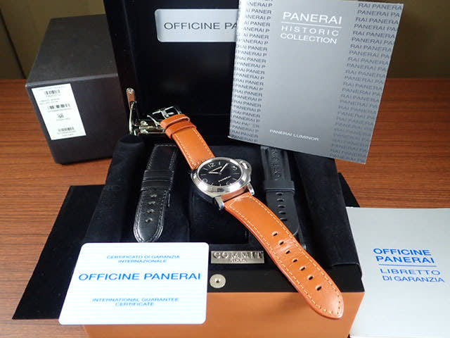 パネライ ルミノール Ref.PAM00112 ブラック文字盤 中古 luminor-8