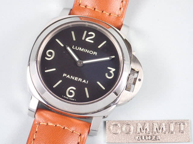 パネライ ルミノール Ref.PAM00112 ブラック文字盤 中古 luminor-8