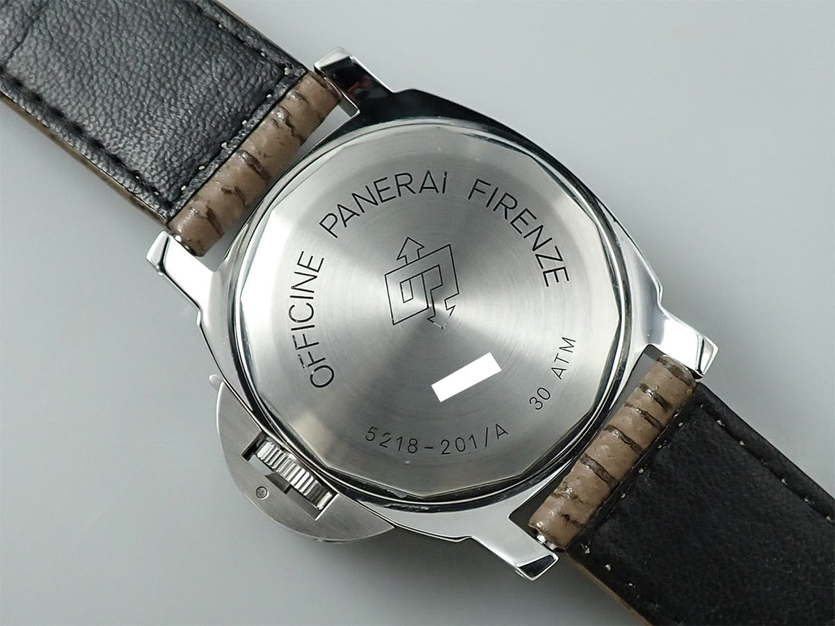 パネライ ルミノール ロゴ プレヴァンドーム Ref.5218-201/A ブラック文字盤 中古 9HW99194
