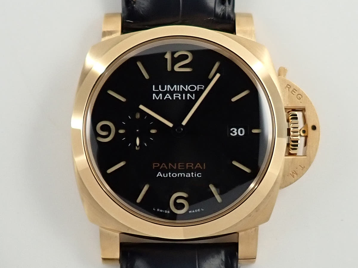 パネライ ルミノール マリーナ Ref.PAM01115 ブラック文字盤 極美品 S531Y5U9
