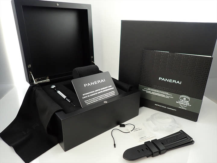 パネライ ルミノール マリーナ Ref.PAM01115 ブラック文字盤 極美品 S531Y5U9