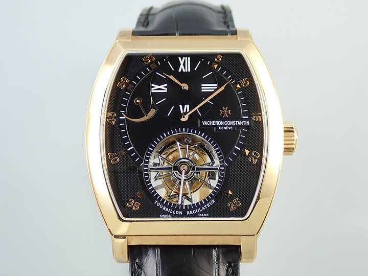 ヴァシュロンコンスタンタン マルタ トゥールビヨンレギュレーター Ref.30080/000R-9358 ブラック文字盤 中古 33ATXWMS
