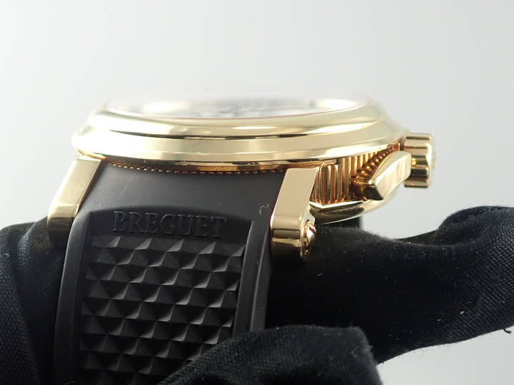 ブレゲ マリーンII Ref.5827BA/12/5ZU シルバーギョーシェ文字盤 中古 marine-17