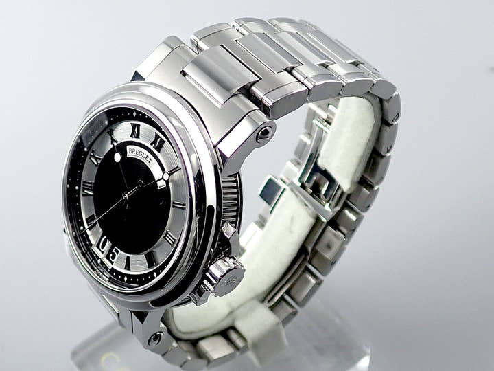 ブレゲ マリーンII Ref.5817ST/92/SM0 ブラック文字盤 中古 marine-18