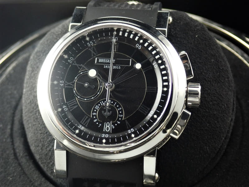 ブレゲ マリーンII Ref.5823PT/H2/5ZU マットブラック文字盤 中古 marine-19