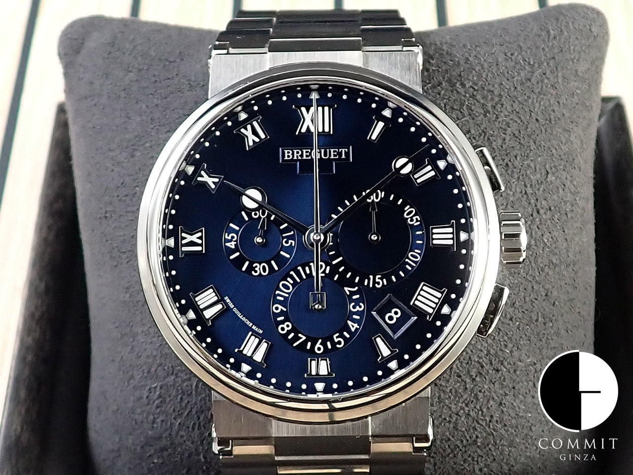 Breguet Marine Chronograph 5527 &lt;Box and Others&gt;