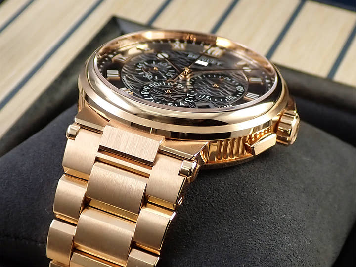 ブレゲ マリーン クロノグラフ Ref.5527BR/G3/RW0 グレー文字盤 美品 1L8YXR33