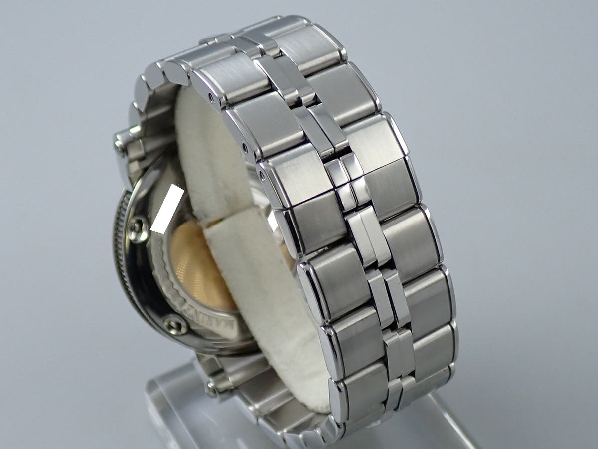 ブレゲ マリーンII ラージデイト Ref.5817ST/Y2/SV0 ブルー文字盤 中古 S7S2509V