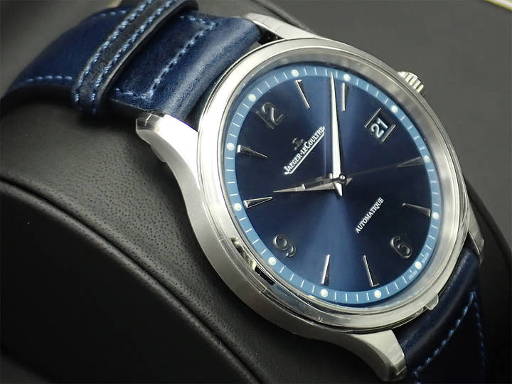 ジャガールクルト マスター コントロール デイト Ref.Q4018480 ブルー文字盤 未使用 855YF5FW