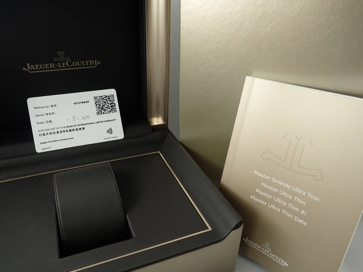 Jaeger-LeCoultre Master Ultra Slim Small Second <Warranty, Box, etc.>