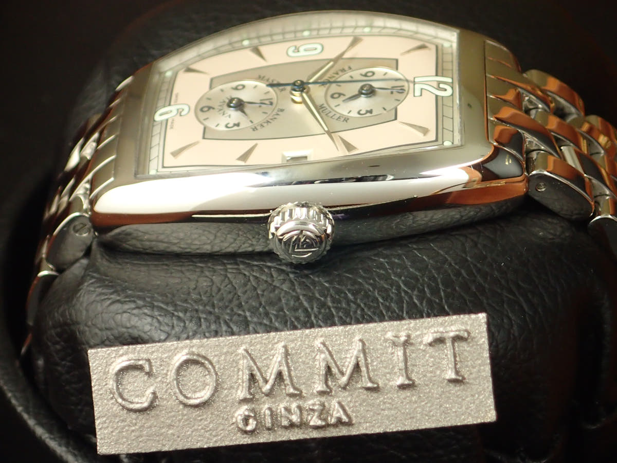 フランクミュラー トノウカーベックス Ref.2852MBHV シルバー×ベ-ジュ文字盤 中古 master-banker