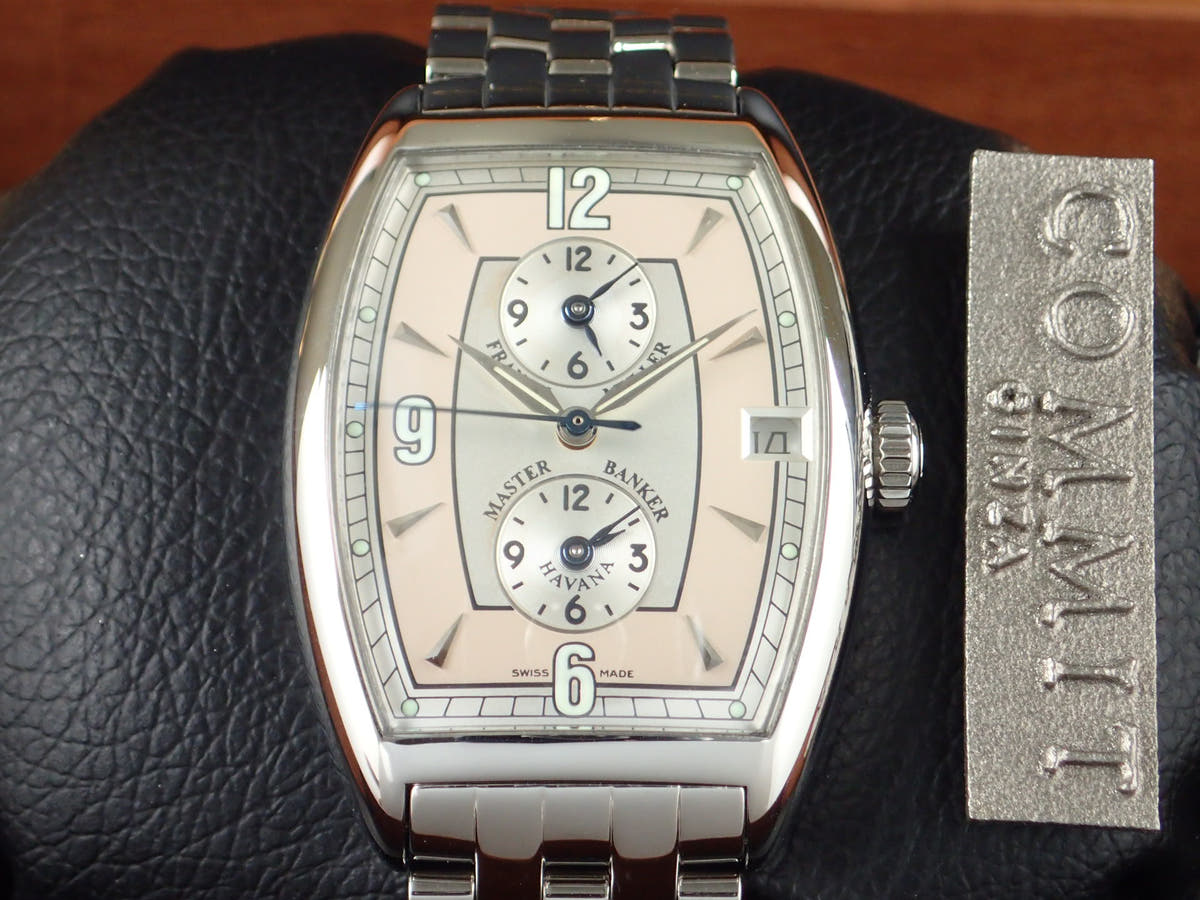 フランクミュラー トノウカーベックス Ref.2852MBHV シルバー×ベ-ジュ文字盤 中古 master-banker