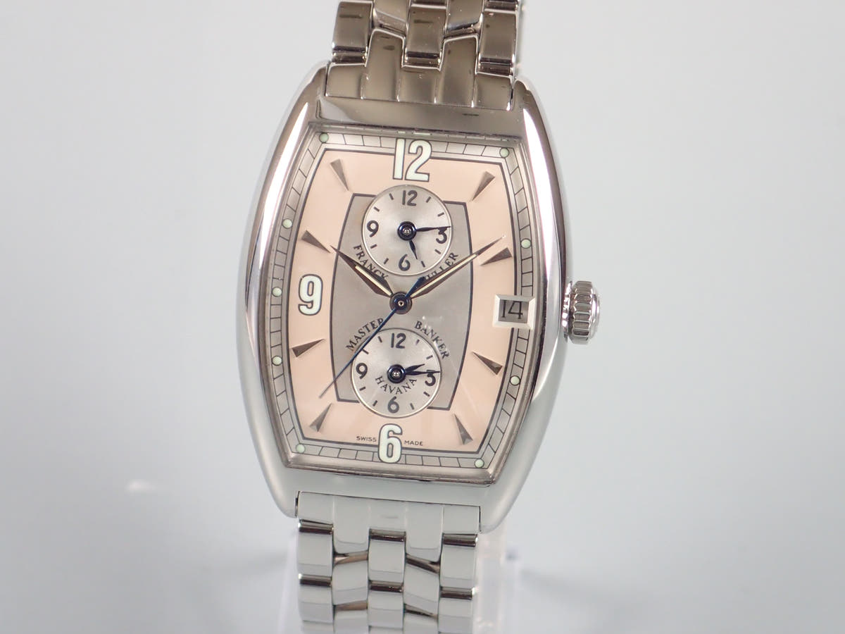 フランクミュラー トノウカーベックス Ref.2852MBHV シルバー×ベ-ジュ文字盤 中古 master-banker