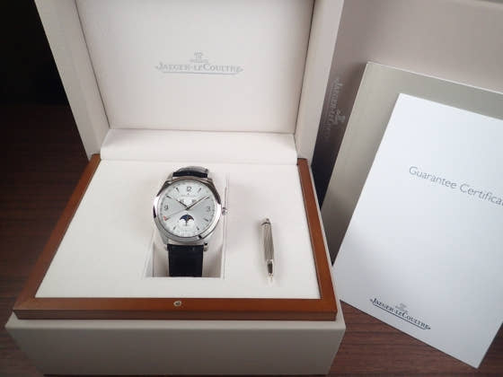 ジャガールクルト マスターカレンダー Ref.Q1558240 シルバー文字盤 中古 master-calendar