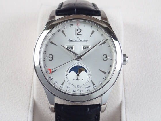 ジャガールクルト マスターカレンダー Ref.Q1558240 シルバー文字盤 中古 master-calendar