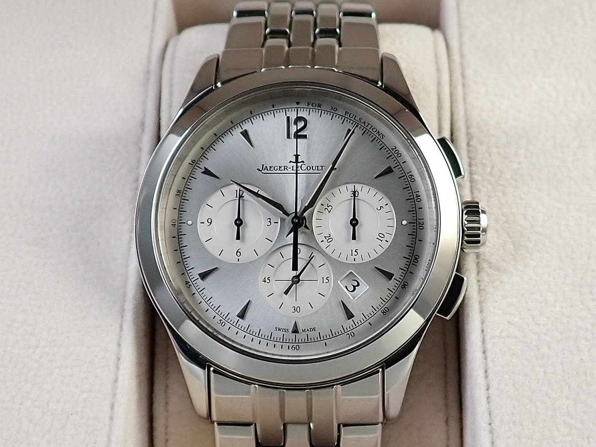 Jaeger-LeCoultre Master Chronograph Ref.Q1538420 Silver Dial Good Condition Y048AHKP