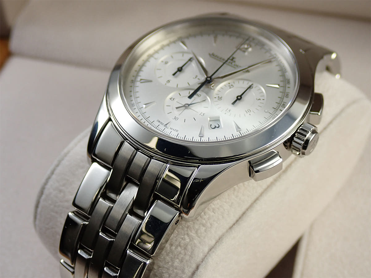 Jaeger-LeCoultre Master Chronograph Ref.Q1538420 Silver Dial Good Condition Y048AHKP