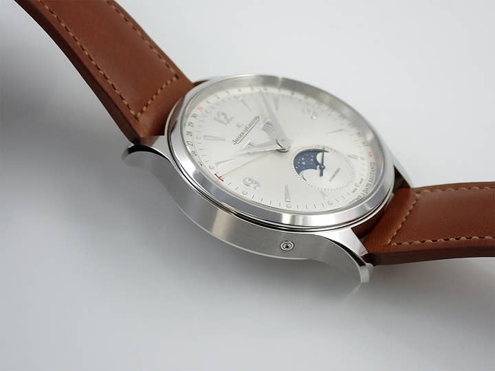 ジャガールクルト マスター コントロール カレンダー Ref.Q4148420 シルバー文字盤 中古 348JW6M5