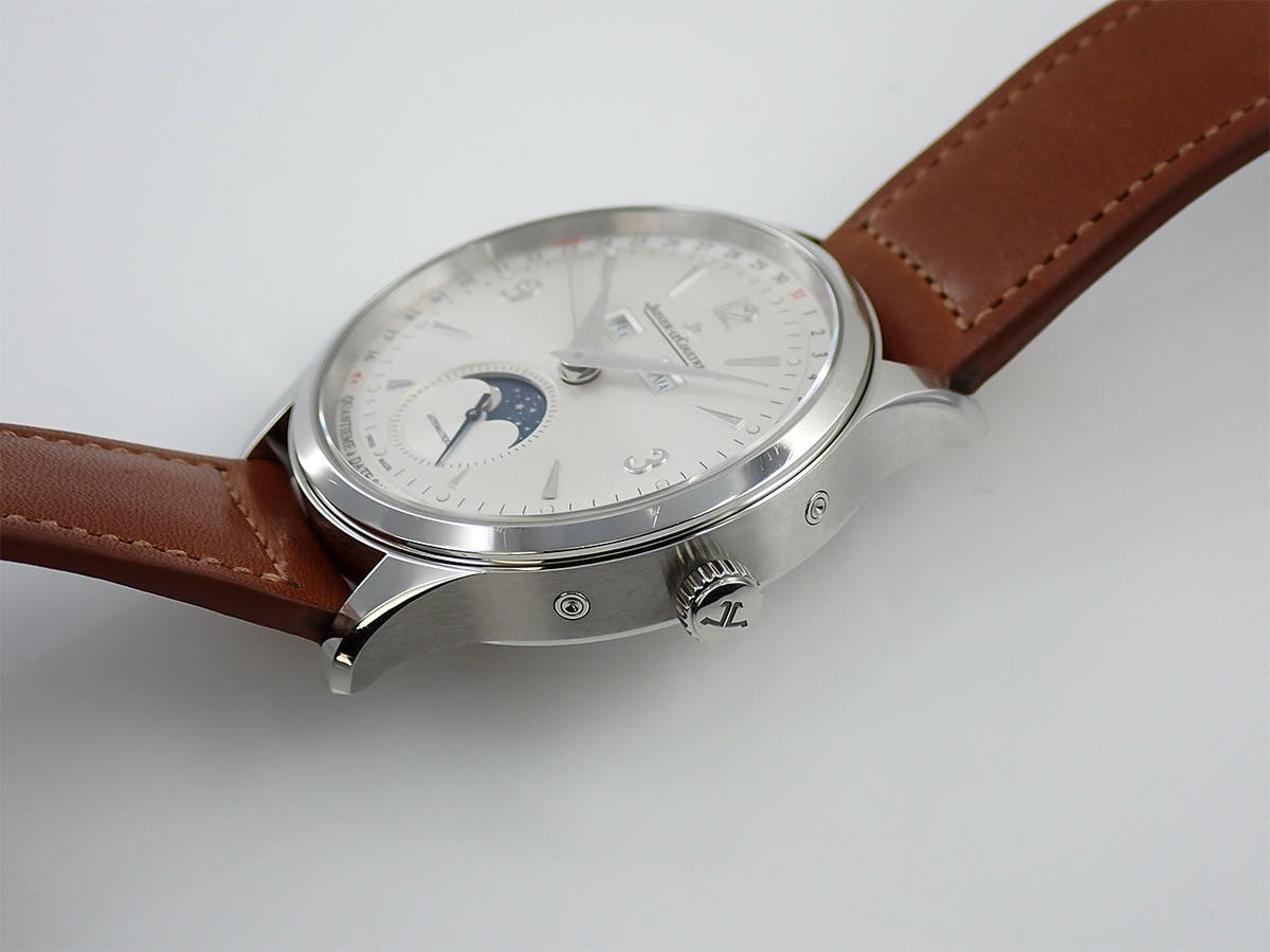 ジャガールクルト マスター コントロール カレンダー Ref.Q4148420 シルバー文字盤 中古 348JW6M5