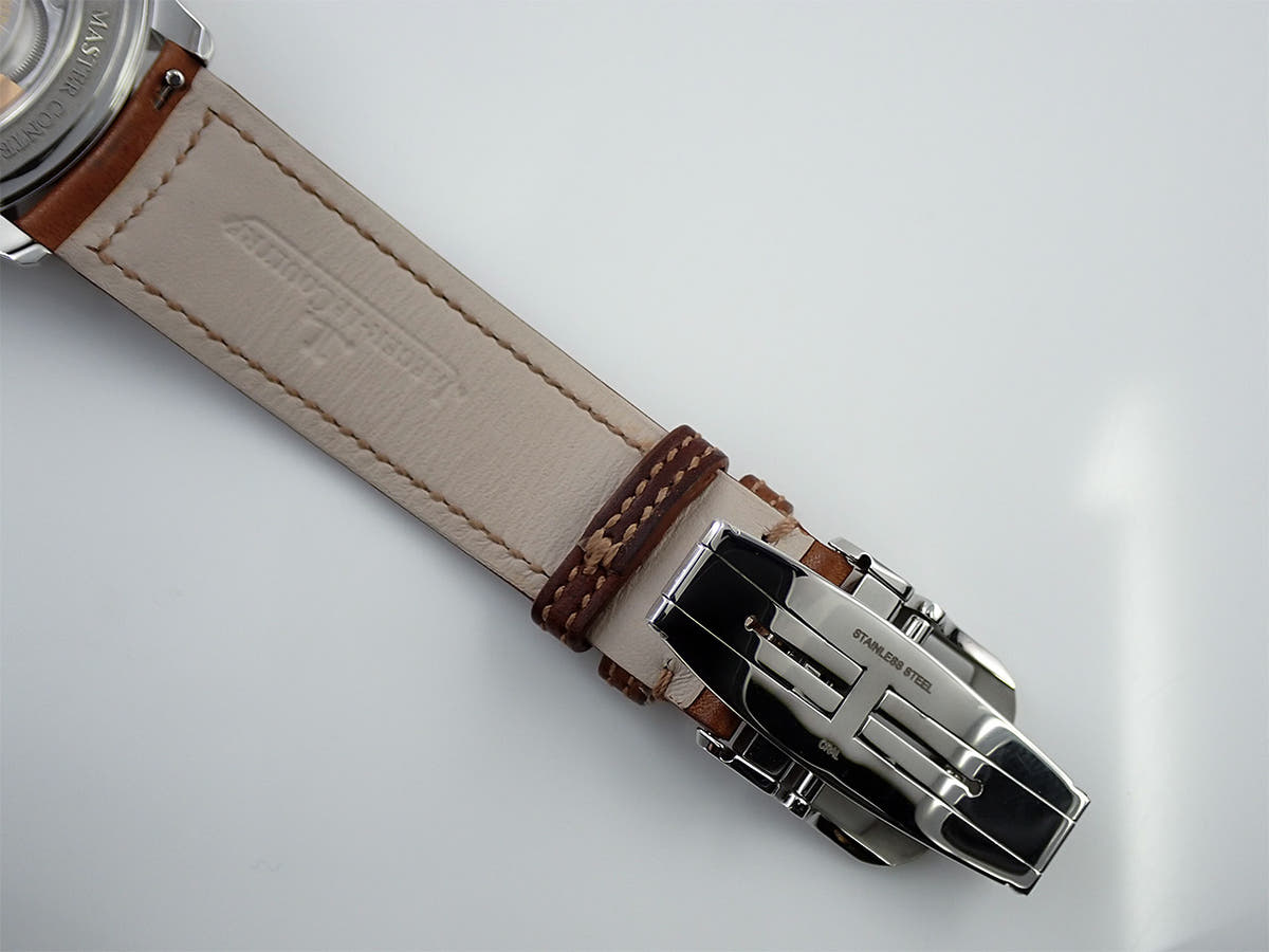 ジャガールクルト マスター コントロール カレンダー Ref.Q4148420 シルバー文字盤 中古 348JW6M5