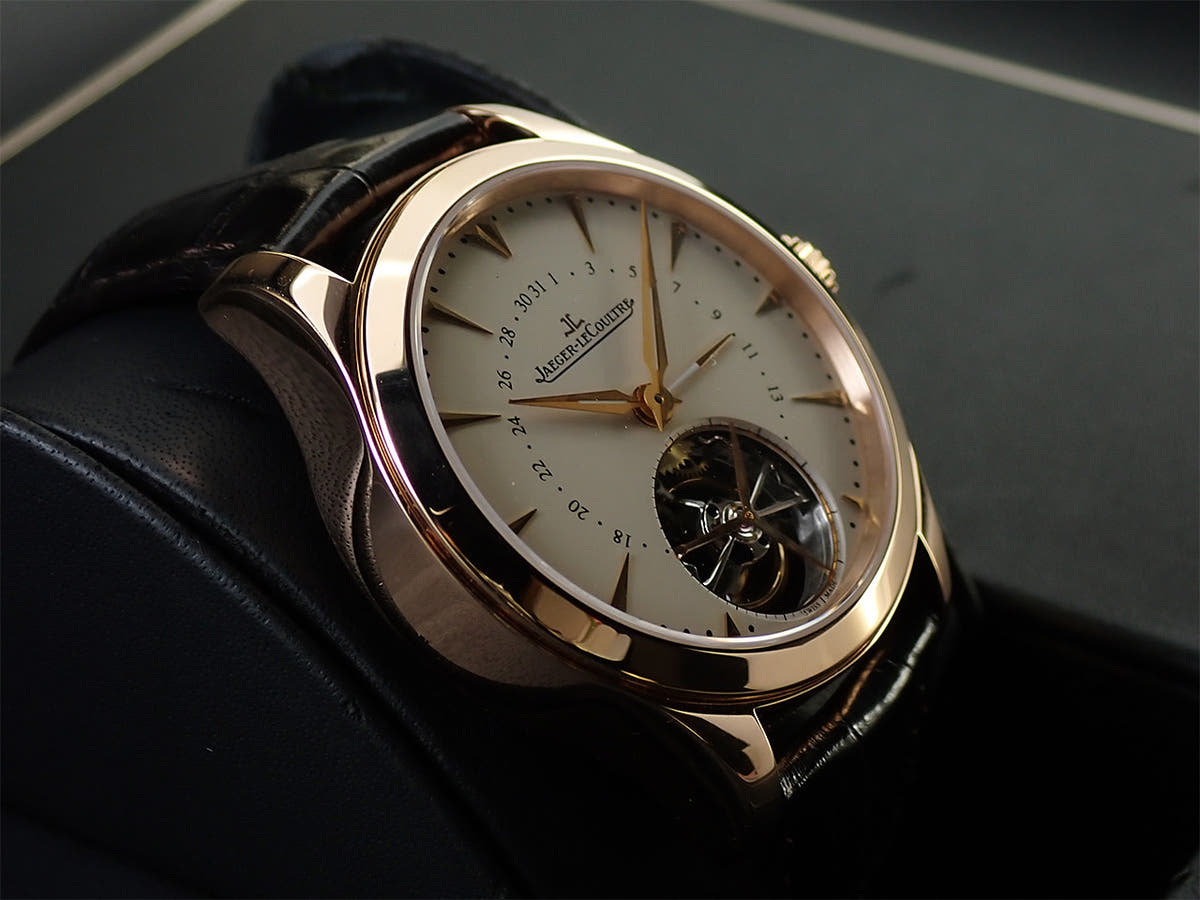 Jaeger-LeCoultre Master Date Tourbillon 39 Ref.Q1652410 Ivory Dial Excellent Condition F09ZVCPJ