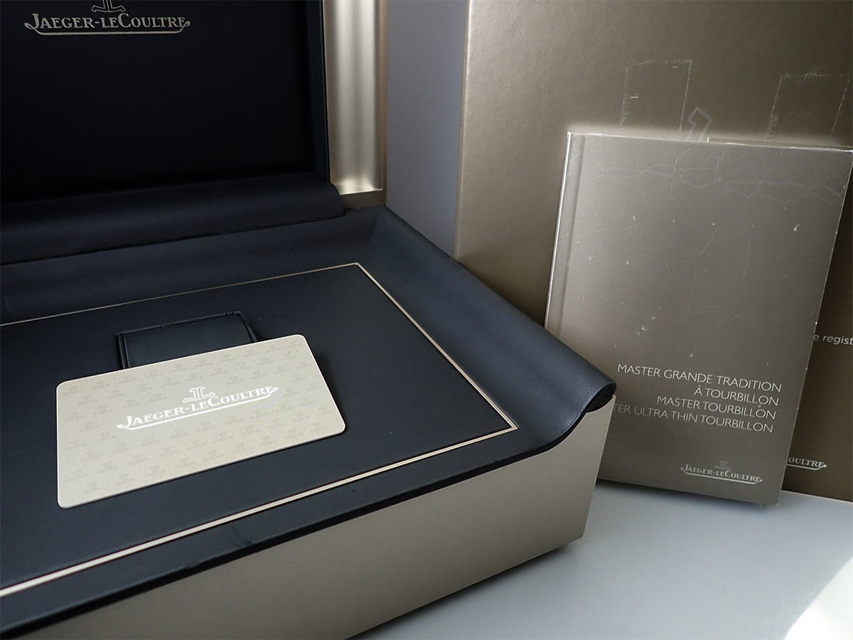 Jaeger-LeCoultre Master Date Tourbillon 39 Ref.Q1652410 Ivory Dial Excellent Condition F09ZVCPJ