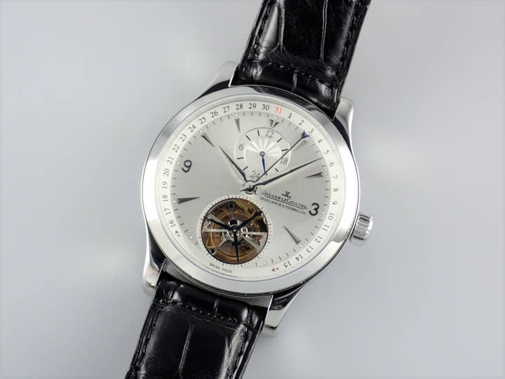 ジャガールクルト マスター Ref.Q1658420 シルバー文字盤 中古 master-tourbillon