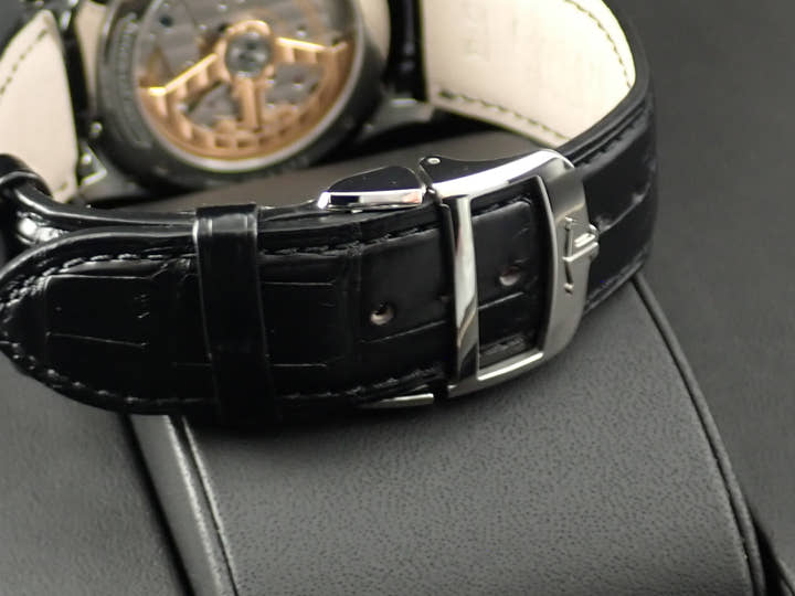 ジャガールクルト マスター ウルトラスリム ムーン Ref.Q1368480 ブルー文字盤 極美品 JUA33141