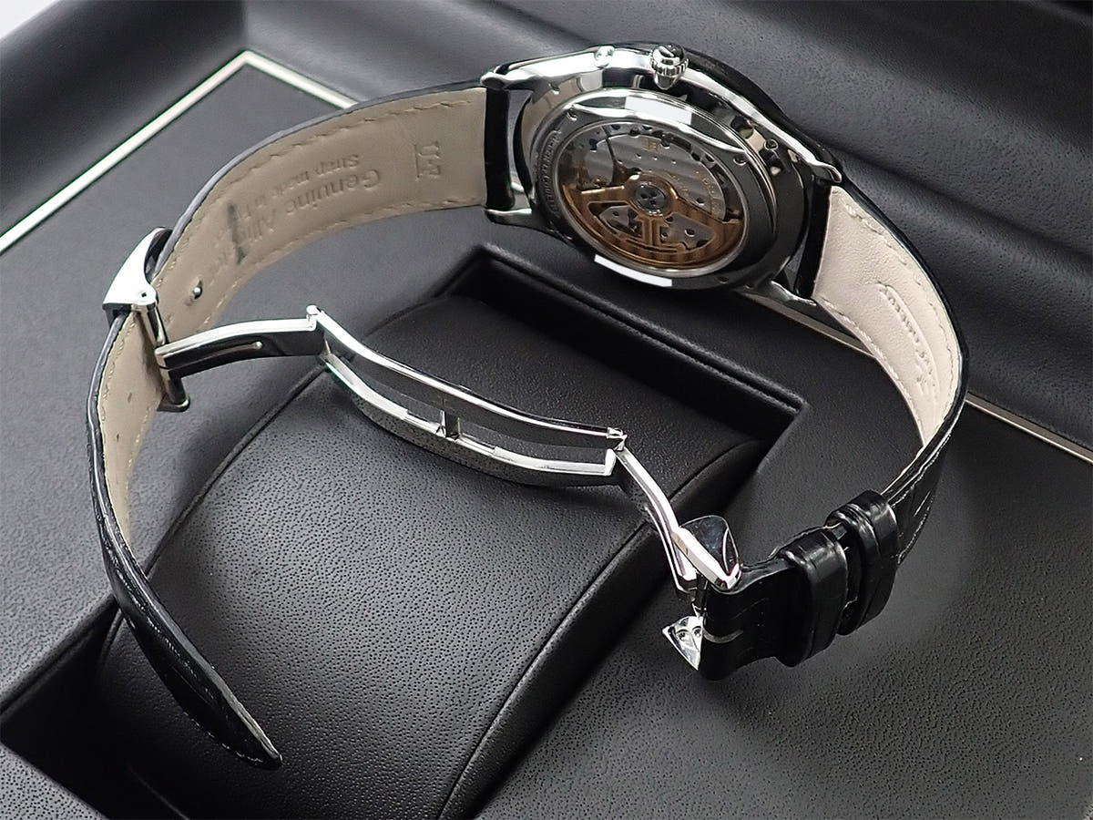 Jaeger-LeCoultre Master Ultra Thin Moon Ref.Q1368420 Silver Dial Used 27SXHPWK