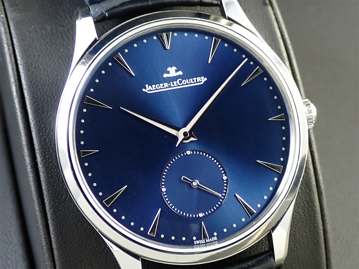 Jaeger-LeCoultre Master Ultra Slim Small Second Ref.Q1358480 Blue Dial Used H38LPTKS