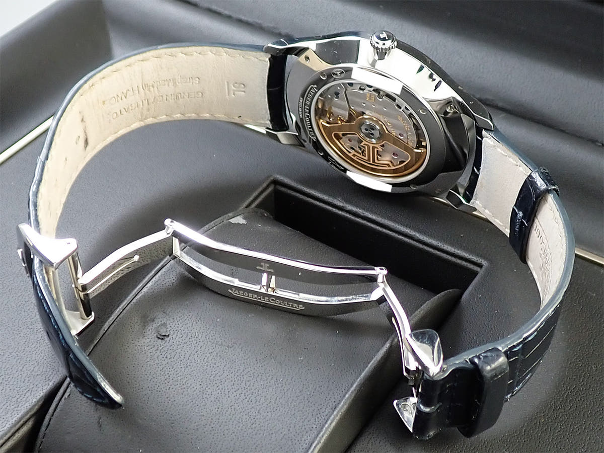 Jaeger-LeCoultre Master Ultra Slim Small Second Ref.Q1358480 Blue Dial Used H38LPTKS