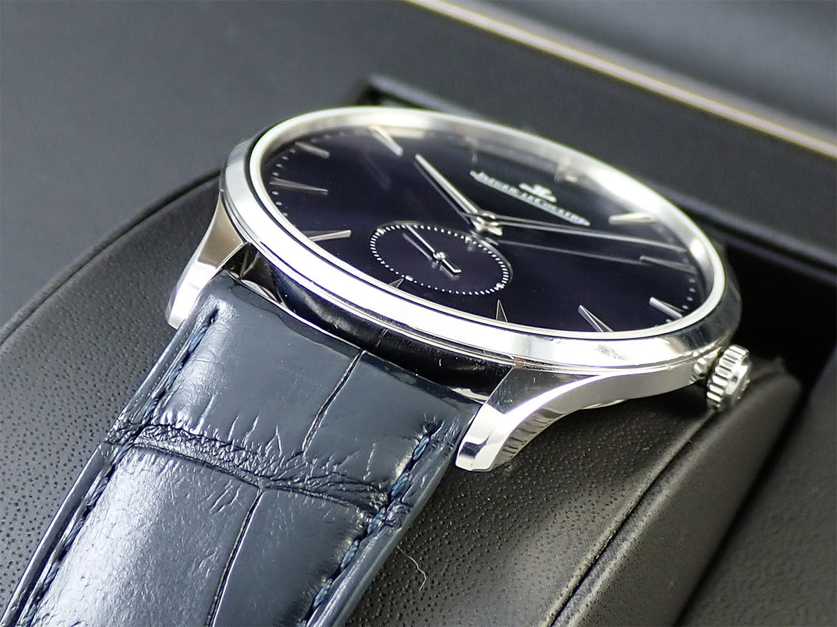 Jaeger-LeCoultre Master Ultra Slim Small Second Ref.Q1358480 Blue Dial Used H38LPTKS