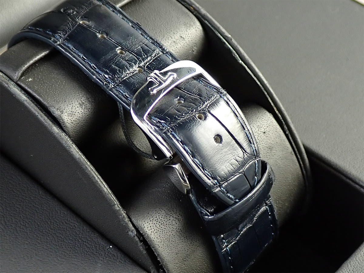 Jaeger-LeCoultre Master Ultra Slim Small Second Ref.Q1358480 Blue Dial Used H38LPTKS