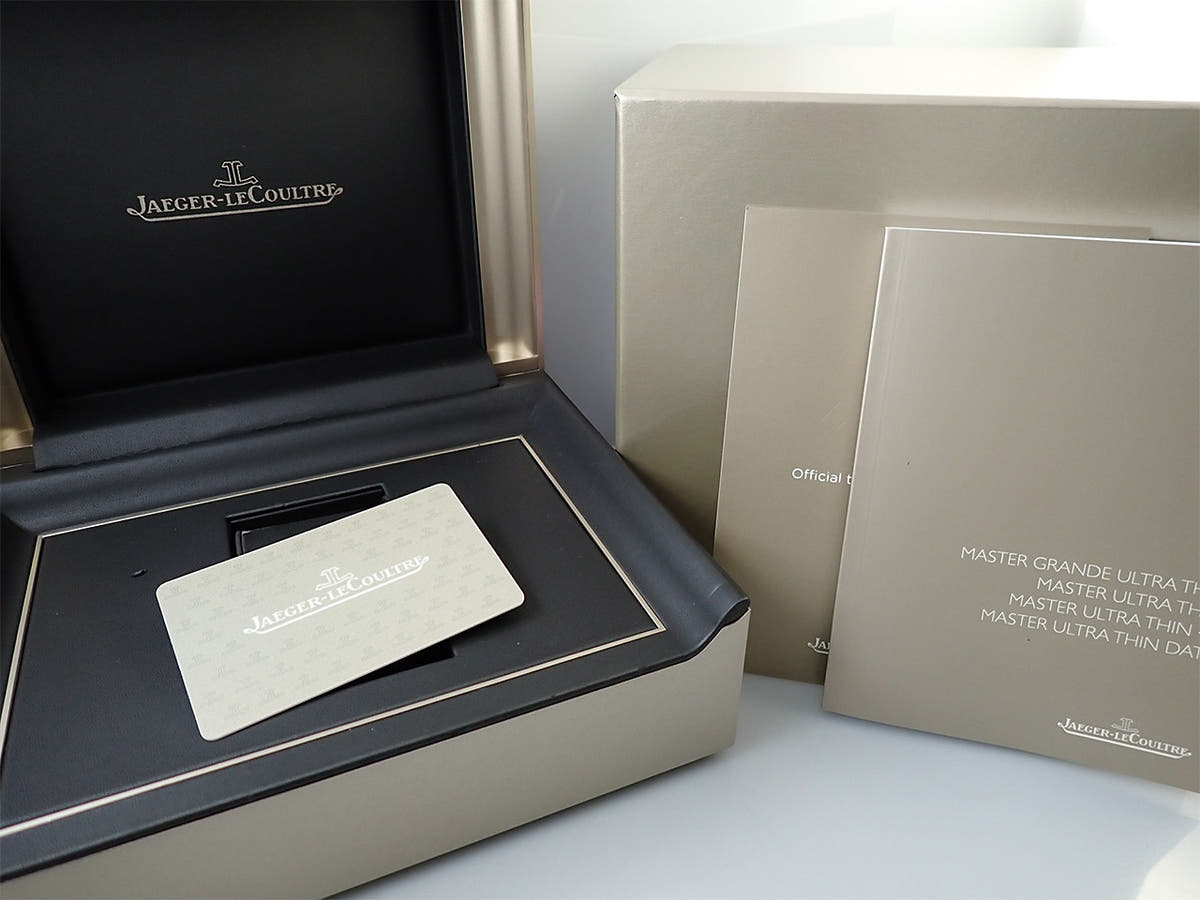 Jaeger-LeCoultre Master Ultra Slim Small Second Ref.Q1358480 Blue Dial Used H38LPTKS